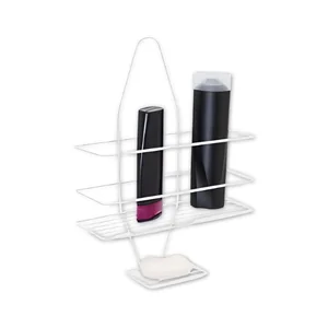 Suporte Para Shmapoo Branco Linha Banheiro Azzo