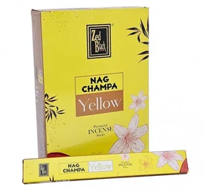 Incenso Yellow Nag Champa Zed Black  Ref. ZBNC05