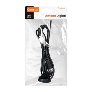 Antena Digital para TV Akash Imports CRS-2366 Sinal HD Potente e Alta Qualidade de Imagem