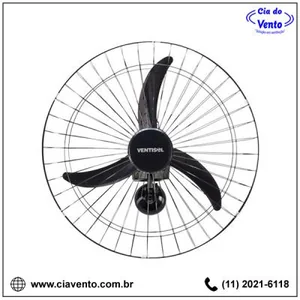 VENTILADOR DE PAREDE 60CM VENTISOL Ventilador de Parede VENTISOL