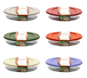 Assadeira de Vidro Oval  700ml CV-308 