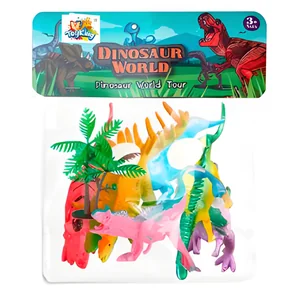 Conjunto Dinos  Emborrachados TK-AB0042 Toy King - Divertido para todos os kid 