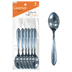 Colher de Café Dubai Akash Imports CRS-2613 – Elegância e Qualidade em Cada Detalhe