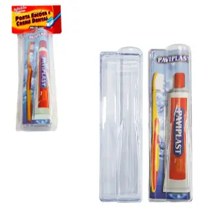 porta escova e creme dental paviplast