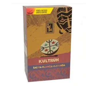 Incenso Salvia Branca + Lavanda Kultrun Zed Black Ref. ZBK31