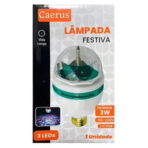 Lâmpada Festiva Akash Imports CRS-2214 – Iluminação Decorativa e Colorida para Festas