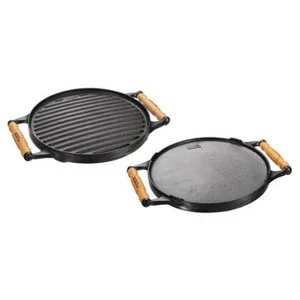 Chapa Bifeteira Dupla Face em Ferro Fundido 30 cm Fumil Chapa Bifeteira Dupl FUMIL