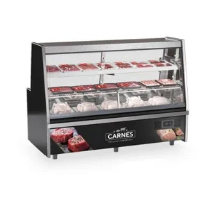 BALCÃO FRIGORÍFICO P/ CARNES E AVES GRTA-200A PR GELOPAR