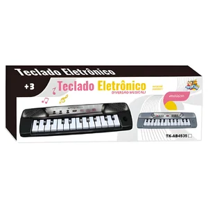 Mini Teclado  Eletrônico TK-AB4535 Toy King - Divertido para todos os kid 