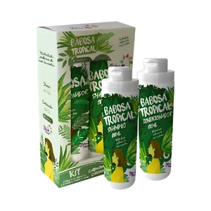 Kit Shampoo E Condicionador Nutrição Tropical 800ml- Babosa Tropical