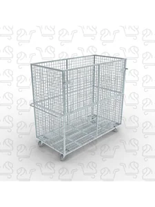 Carrinho Gaiola 300 KG - ideal para papelão Modelo: L2208