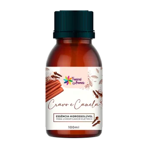 Essência Hidrosolúvel 100ml Cravo E Canela