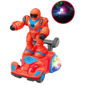 1195 - Brinca Brilha Carro Robo