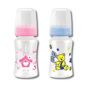 Mamadeira Cristal Cinturada 140ml