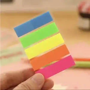 Bloco de Papel Colorido para Anotações – 5 Unidades Ref. BF580