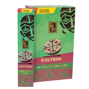 Incenso Salvia Branca + Canela Kultrun Zed Black Ref. ZBK30