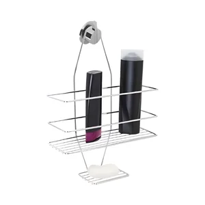 Suporte Para Shmapoo Cromado Linha Banheiro Azzo