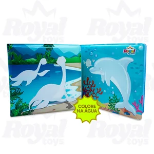 656 - Livro de Banho Dino e Mar