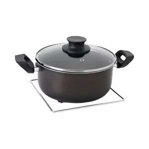 Conjunto Descanso para Panelas e Travessas Cromado Linha Cozinha Azzo