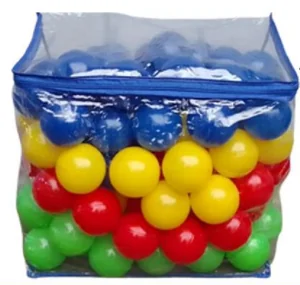 BAG COM 100 BOLINHAS BOLINHAS COLORIDAS BOLA PLASTICO