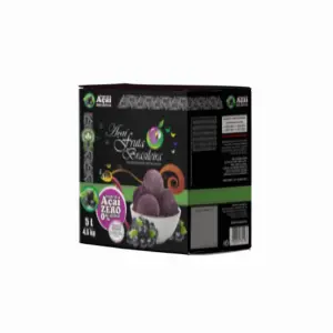 Caixa 5 litros – 4,5 kg Açaí Zero Fruta Brasileira