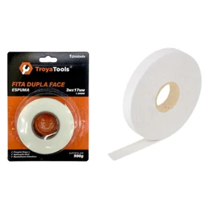 Fita Dupla Face  3Mx17mm Akash Imports  TRY-0101 – Alta Resistência e Durabilidade