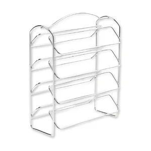 Organizador P/ Cápsulas de Café Cmpatível C/ Dolce Gusto Cromado Linha Organizador Azzo