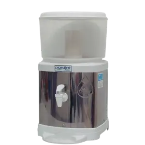 Filtro/ PardiniAcqua c/cuba de argila e bóia – 6 lts. – Plástico/Inox