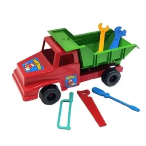 Caminhão Básico com Mini Ferramentas Ref. B028 Apas – Brinquedo Infantil Educativo