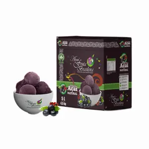 Caixa 5 litros – 4,5 kg Açaí Natural Fruta Brasileira