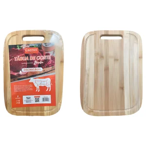 Tábua de Corte de Bambu Akash Imports CRS-2290 – Durável, Ecológica e Ideal para Cozinha