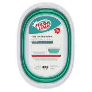 Cesto retrátil para roupas 18L Flash Limp PREÇO SOB CONSULTA