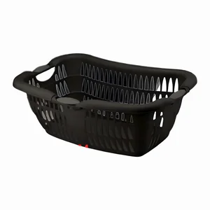 Cesto Multiuso 30L Preto PlasMotta Ref. 325 