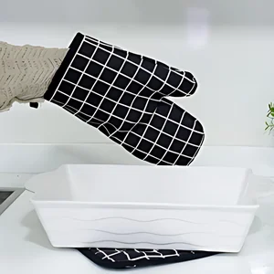 KIT Luva + Descanso de Panela Lila Home LH460 CX 1000 – Proteção e Praticidade na Cozinha