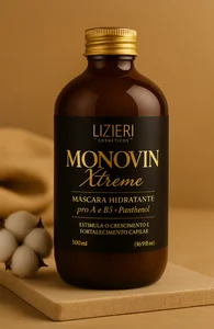 Máscara Monovin xtreme (500ml) tratamento intensivo que hidrata profundamente