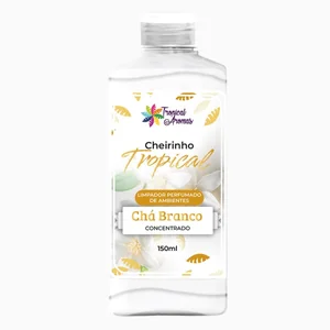 Limpador Perfumado Cheirinho Tropical 150 ml - Chá Branco