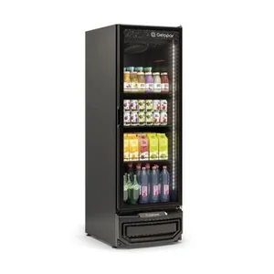 CONSERVADOR E EXPOSITOR DE BEBIDAS FRIOS E LATICÍNIOS GRV-57 LB PR GELOPAR