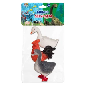 Conjunto Aves  de Fazenda TK-AB5447 Toy King - Divertido para todos os kid 