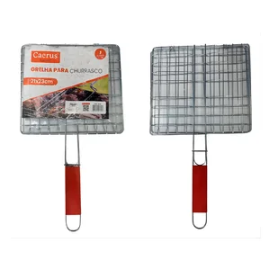 Grelha para Churrasco Akash Imports CRS-2313 Aço Resistente e Fácil de Limpar