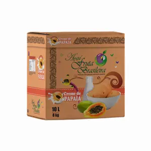 Caixa 10 litros – 8 kg Creme de Papaia Fruta Brasileira