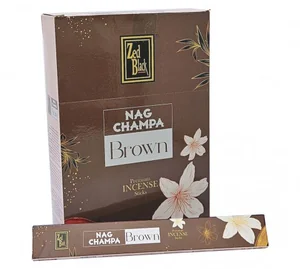 Incenso Brown Nag Champa Zed Black  Ref. ZBNC03