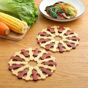 DESCANSO DE PANELA DE BAMBU EM9675