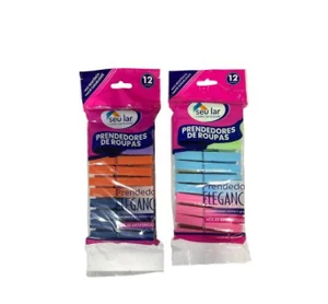 PRENDEDOR DE ROUPA ELEGANCE SEU LAR