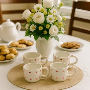 Xicara de ceramica 13,5cm