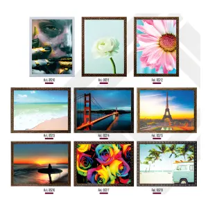 Quadros Sortidos FM 2cm Medidas 50x70cm Ref. 852