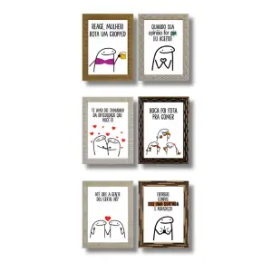QUadros Flork FM 2cm Medidas 30x40cm Ref. 267