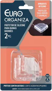 Euro Home - Protetor De Silicone Para Quinas Grandes 2 Peças - ENC1355