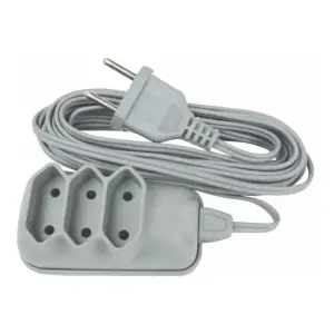 Baby Fio Cinza 1,2 Metros Ref. 185 CELUZ Resistente E Ideal Para Instalacoes Eletricas