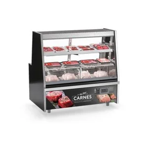 BALCÃO FRIGORÍFICO P/ CARNES E AVES GRTA-150 PR GELOPAR