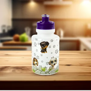 Squeeze Mini Dog 350ml Roxo Plásticos Ideal – Prático, Leve e Divertido para o Dia a Dia